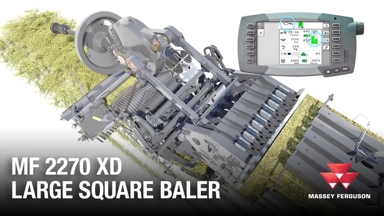 MF 2270 XD Large Square Baler is Best-in-Class