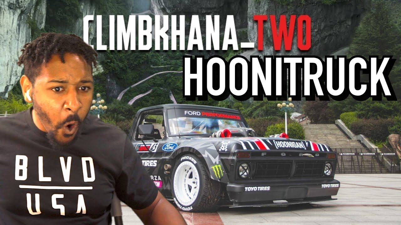 KEN BLOCKS CLIMBKHANA TWO | 914HP HOONITRUCK ON CHINAS MOST DANGEROUS ROAD | REACTION!!!