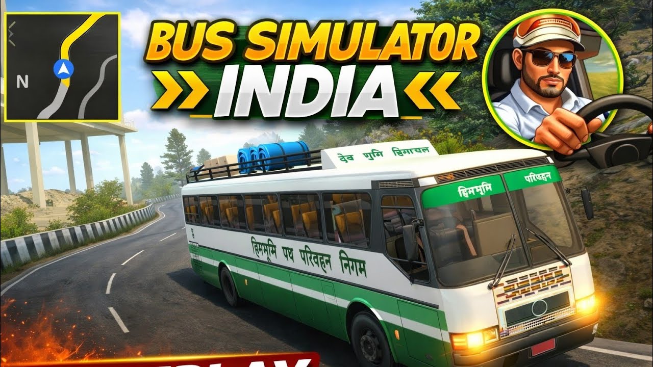 Bus simulator India Gameplay || ARN Gamerz 