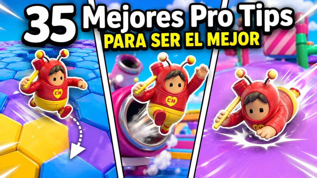 35 PRO TIPS PARA SER EL MEJOR EN FALL GUYS