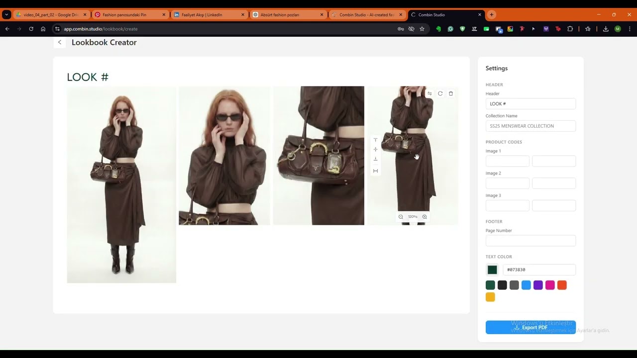 Create AI Fashion Lookbooks in Minutes #lookbookcreator #aifashion #combinstudio