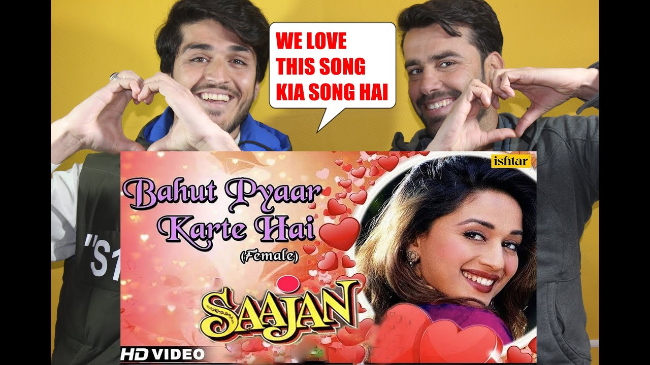 Bahut Pyar Karte Hai HD Express Your Hearts Desire   Madhuri Dixit  Saajan  Best | AFGHAN REACTION