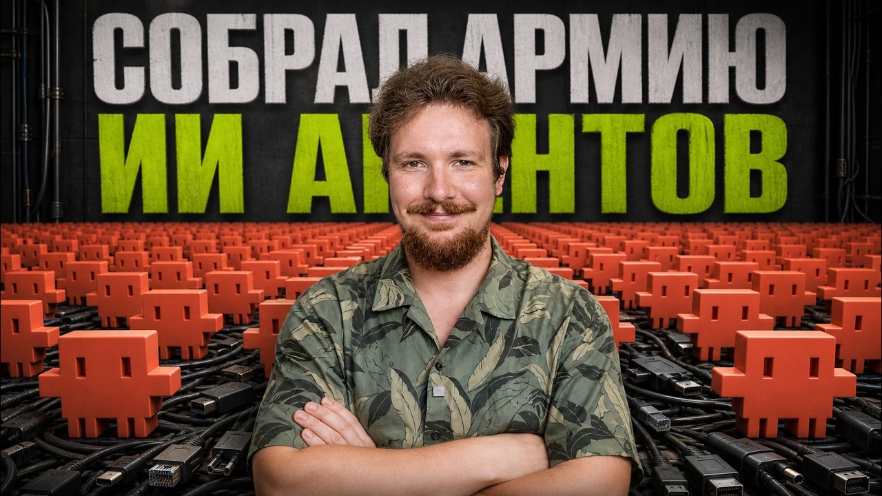 Запустил 250 ИИ-агентов одновременно