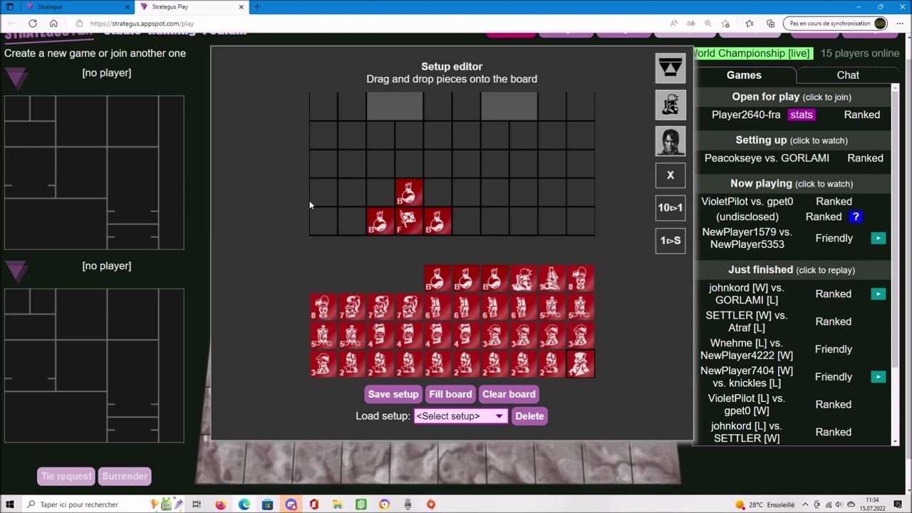 Stratego Tutorial for beginners