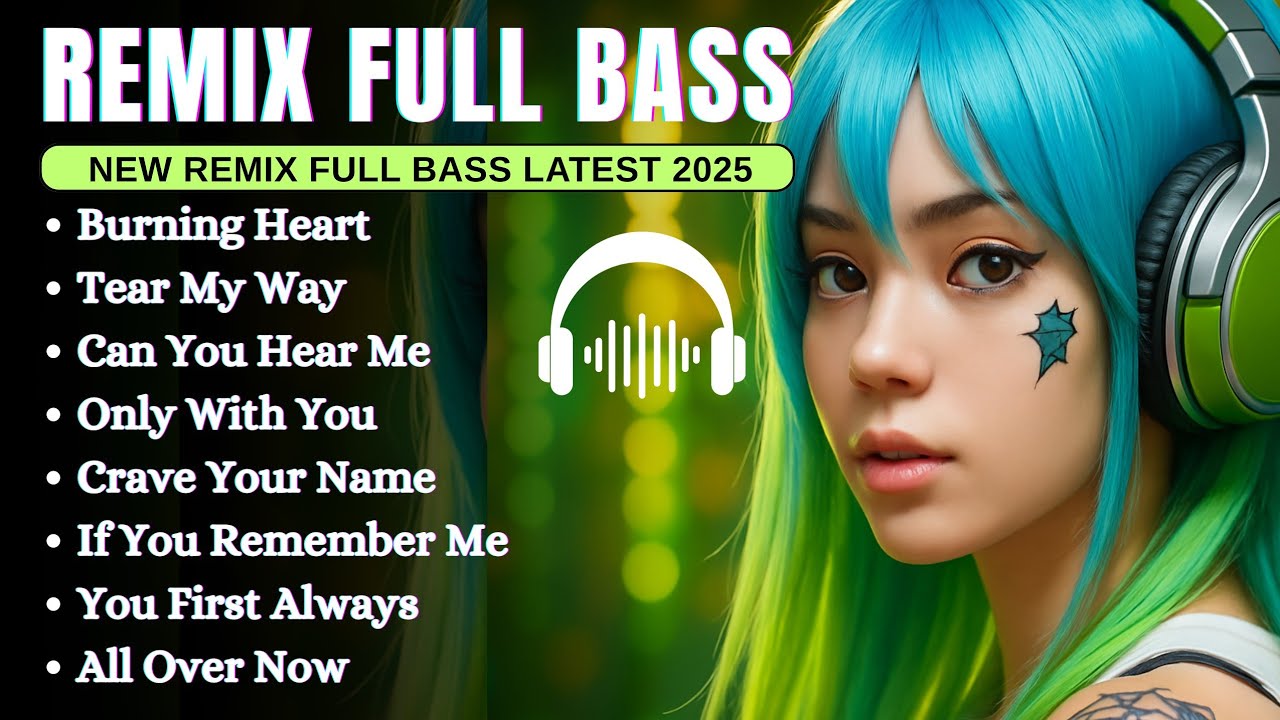 New Remix Full Bass || Full Album Alan Walker | Playlist 2025 #EDM​ #remix​ #chill​