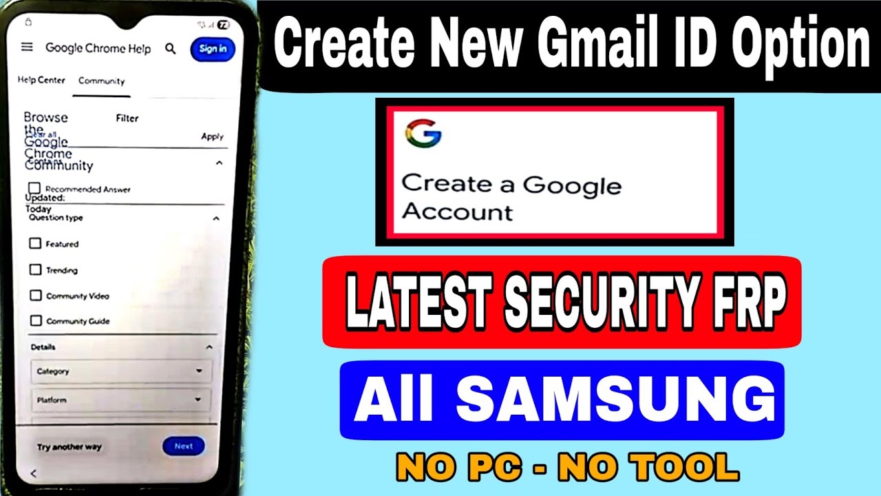 All Tick & Live Gmail Id Create👉All Samsung FRP Bypass 2026 ✅ Android 13-14-15-16 | 2026 New Method
