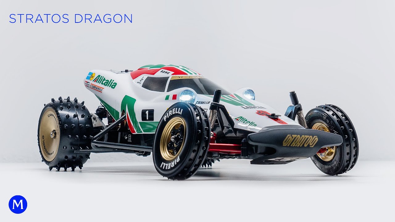 Building an RC: Tamiya Super Storm Dragon - Lancia Stratos Dragon - Hornet (Time Lapse)