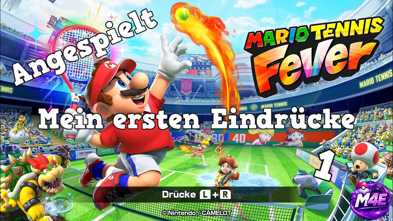 Mario Tennis Fever – Angespielt #1 | Meine ersten Eindrücke (4K 60FPS)