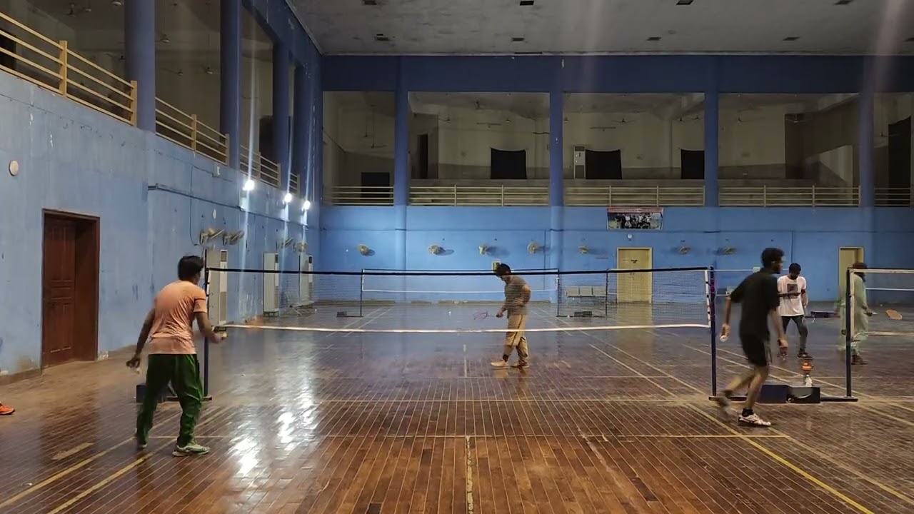Singhle Badminton Match 01/08/25 Qasim Ali vs M.Ali