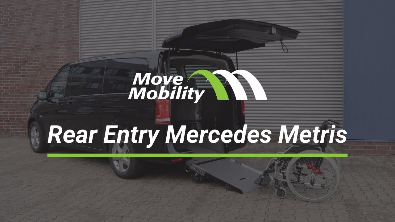 Rear Entry Mercedes Metris Wheelchair Accessible Van | MoveMobility