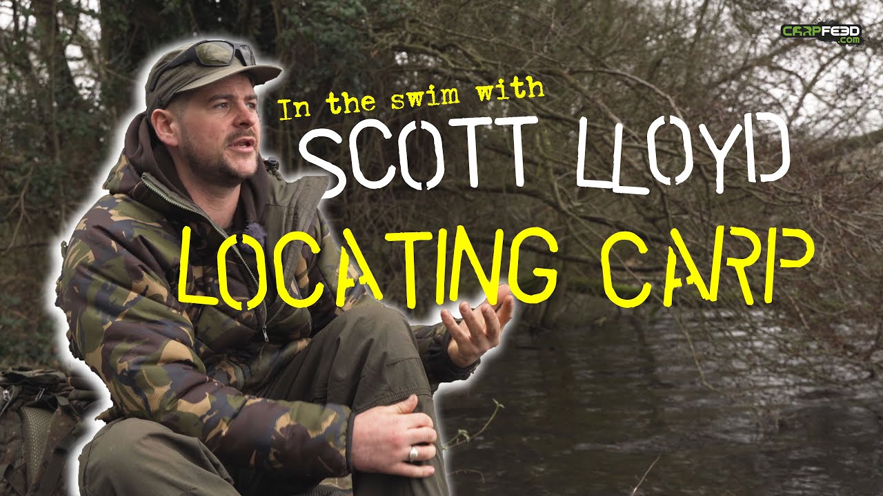 In the swim with Scott Lloyd: CARP LOCATION