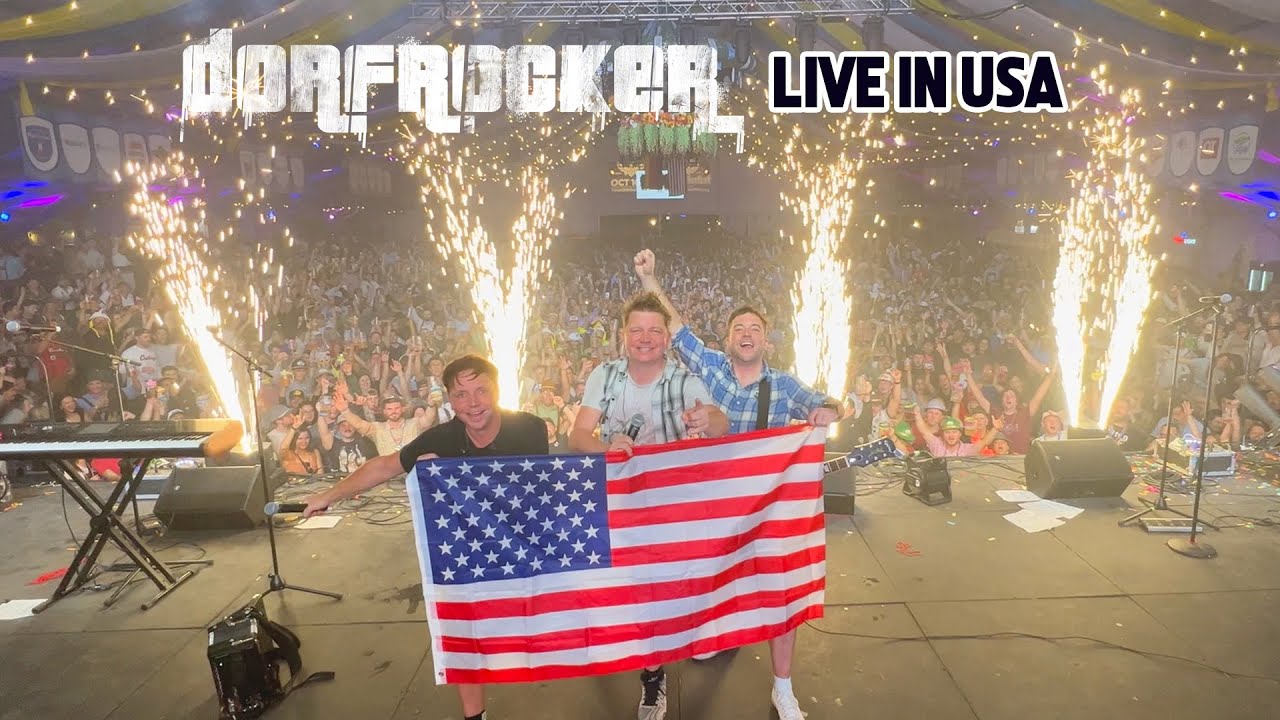 Dorfrocker live in USA! 🇺🇸🔥 Wahnsinns-Stimmung beim Tulsa Oktoberfest!