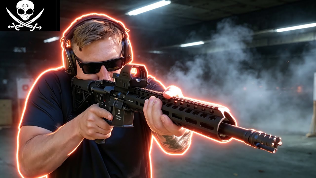 TAK STRZELA NIEMIECKI KARABINEK SCHMEISSER AR-15!