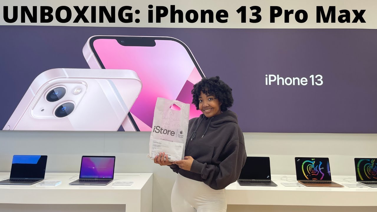 UNBOXING: iPhone 13 Pro Max (Graphite) + AirPods