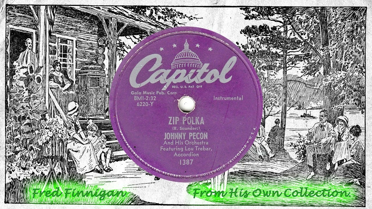 Johnny Pecon & His Orch - Zip Polka