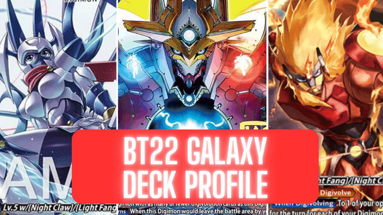 BT22 Galaxy Tribal Deck Profile! | Digimon TCG