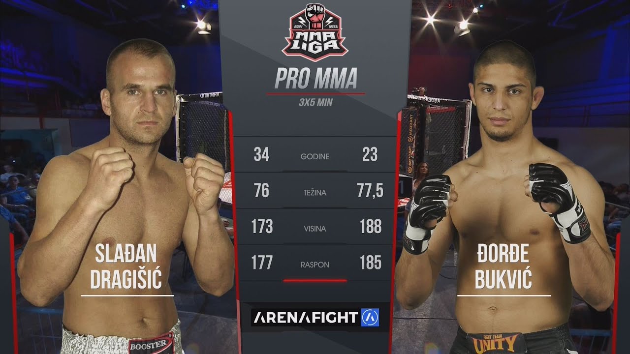 Sladjan Dragišić vs. Djordje Bukvić / PRO MMA LIGA SRBIJE 2.kolo