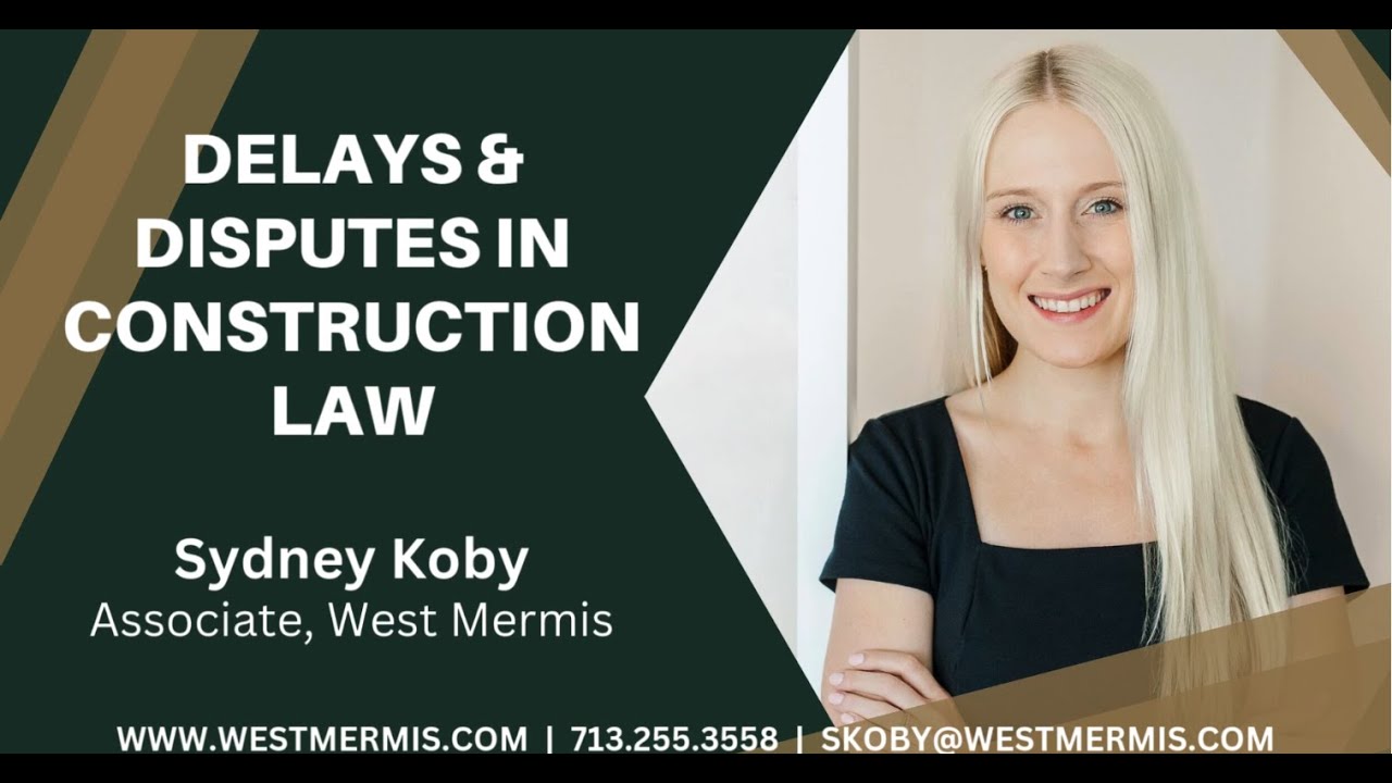 Delays & Disruption Damages in Construction Law