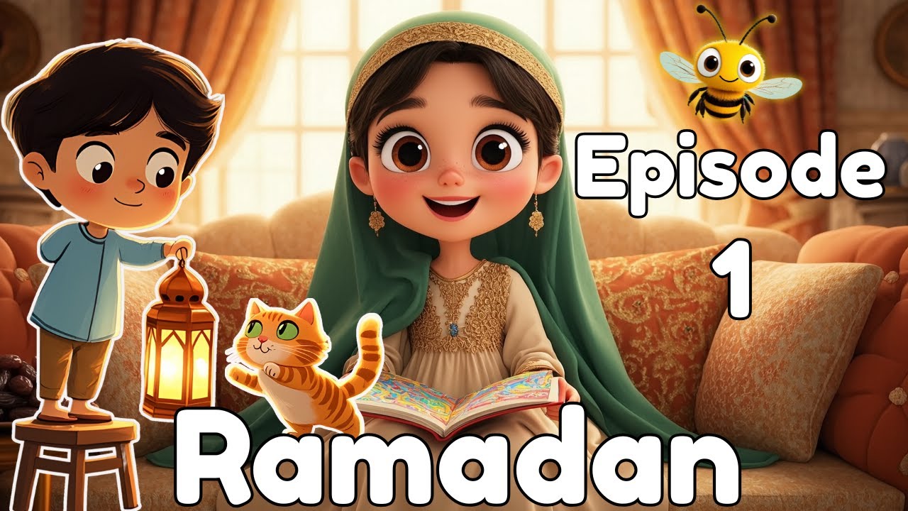 🌙 Ramadan Cartoon Series for Kids | Episode 1 | Welcome  Ramadan!