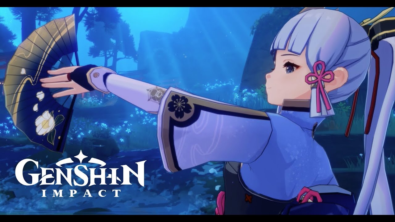 Ayaka Dancing In The River Cutscene | Kamisato Ayaka Story Quest