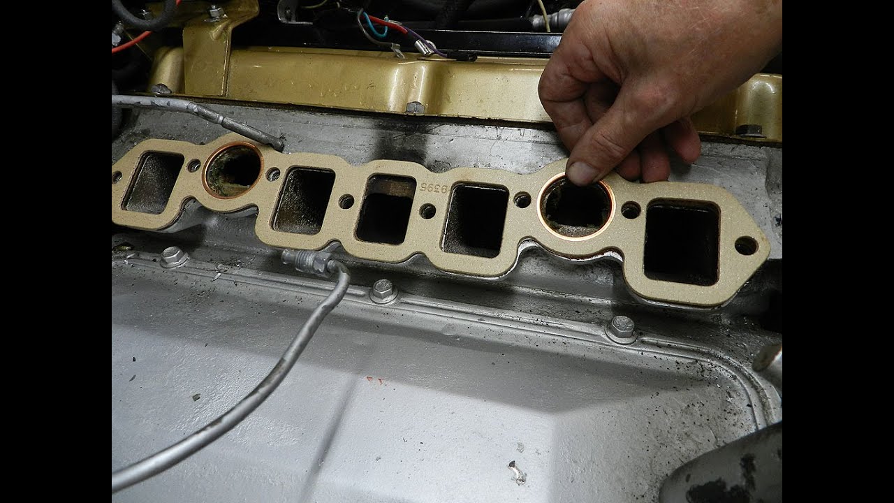 1957 Chrysler Intake Manifold Leak, Self Bleed Thermostat, Heater Box Gasket