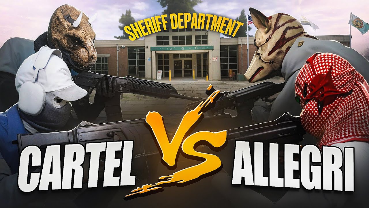 CARTEL vs ALLEGRI Война семей за шерифку в GTA 5 RP