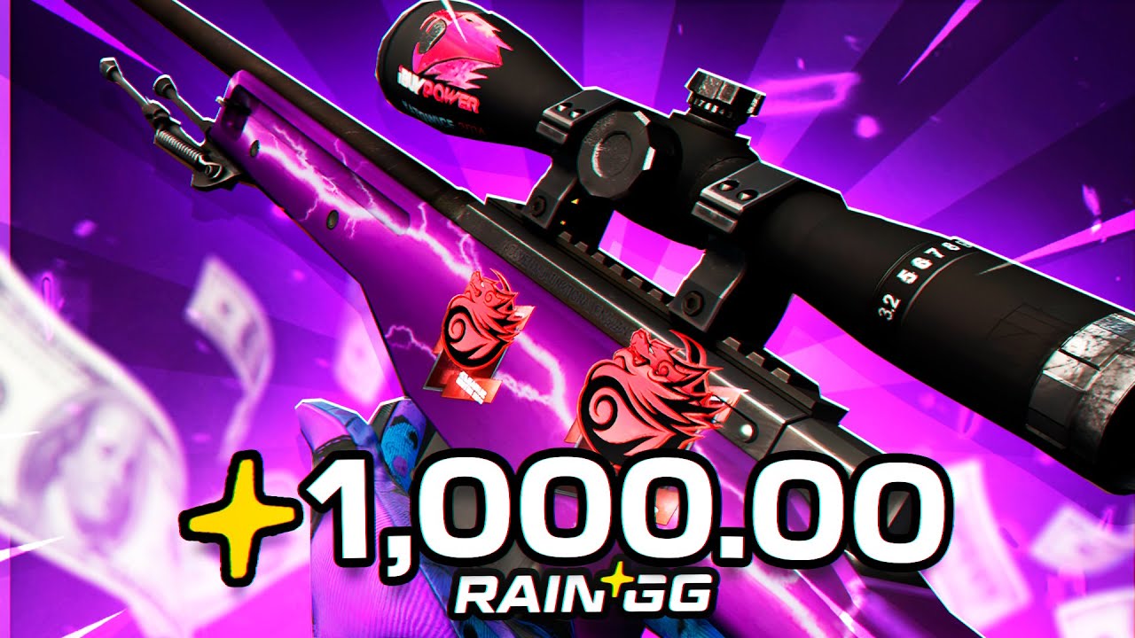 I WON THIS HUGE $1,000 AWP ON A CASE BATTLE! (RAINGG)