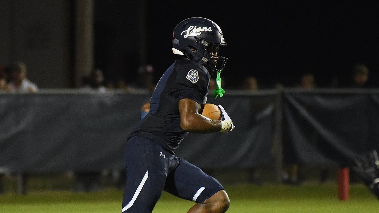 5-star Auburn WR commit Perry Thompson highlights against Baker