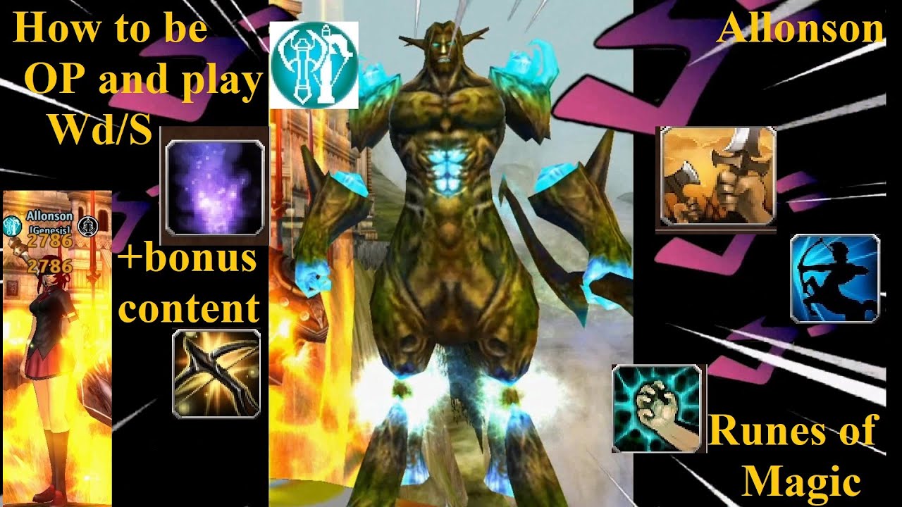 How to be OP and play Wd/S  Runes of Magic fun guide