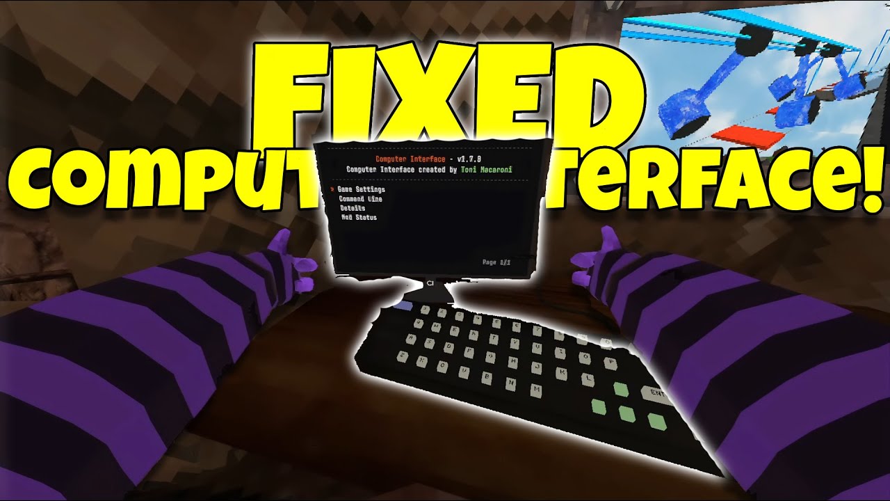 How to fix the Computer Interface Mod for Gorilla Tag! | Gorilla Tag Modding