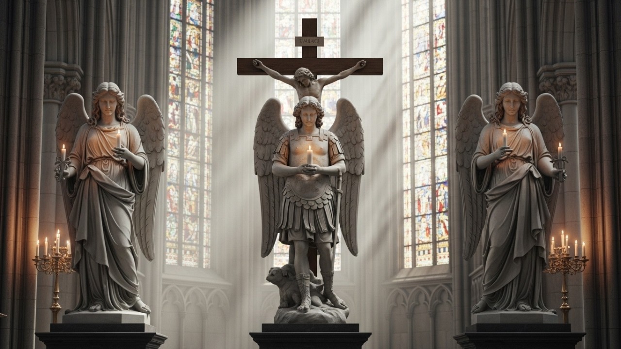 Canto Gregoriano ✝️ Invocazione dei Tre Arcangeli | Protezione e Pace Spirituale Profonda