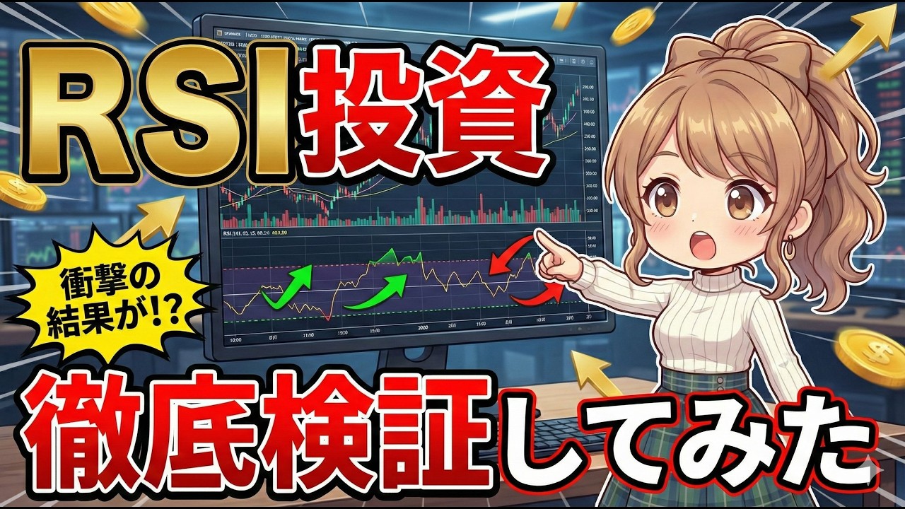 データが証明：RSI戦略vs「ガチホ」どっちが勝つ？