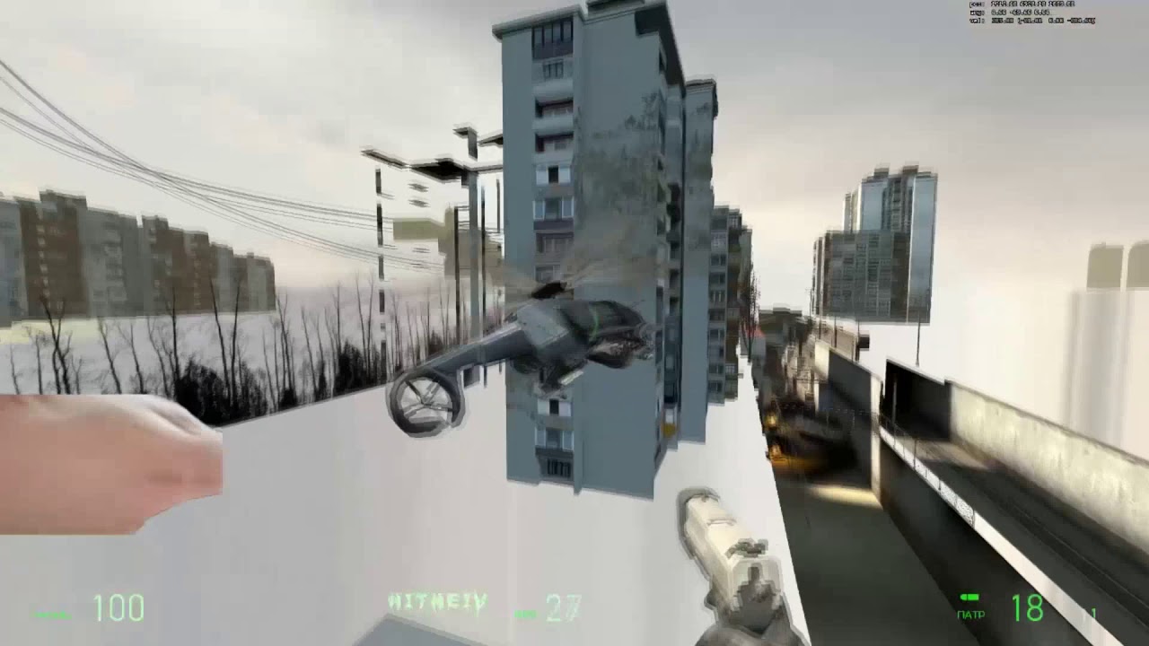 Trainskip on d1_canals_01 (Half-Life 2: New Engine)
