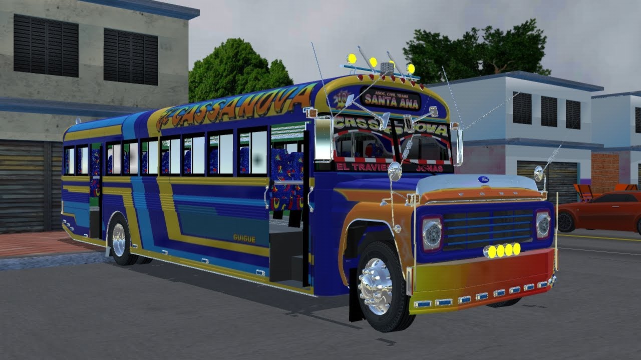 Presentación de blue Bird el cassanova para protón bus simulador