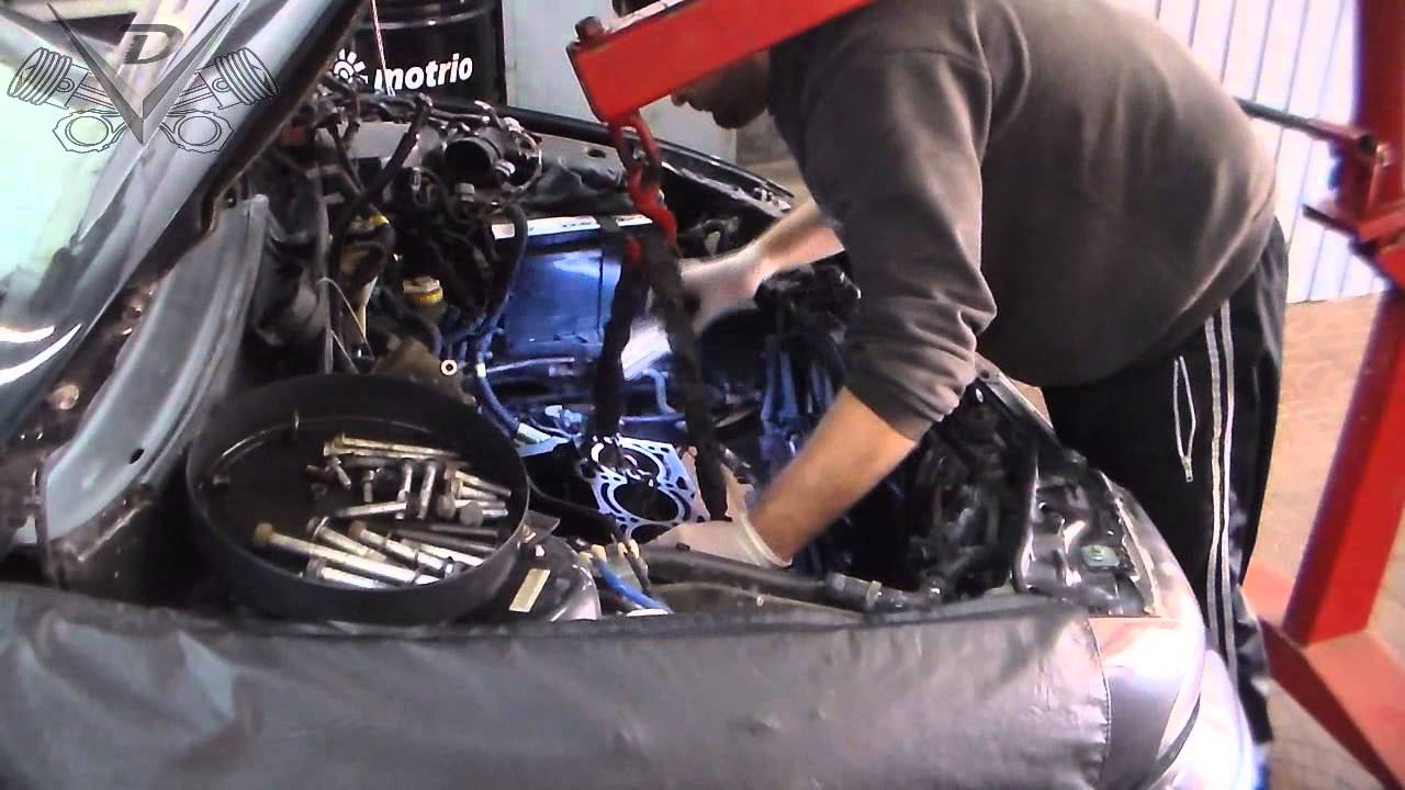 Oficina Mecânica - 20-08-2014 - Montagem do Motor HGT 1.8 16v. - pt5
