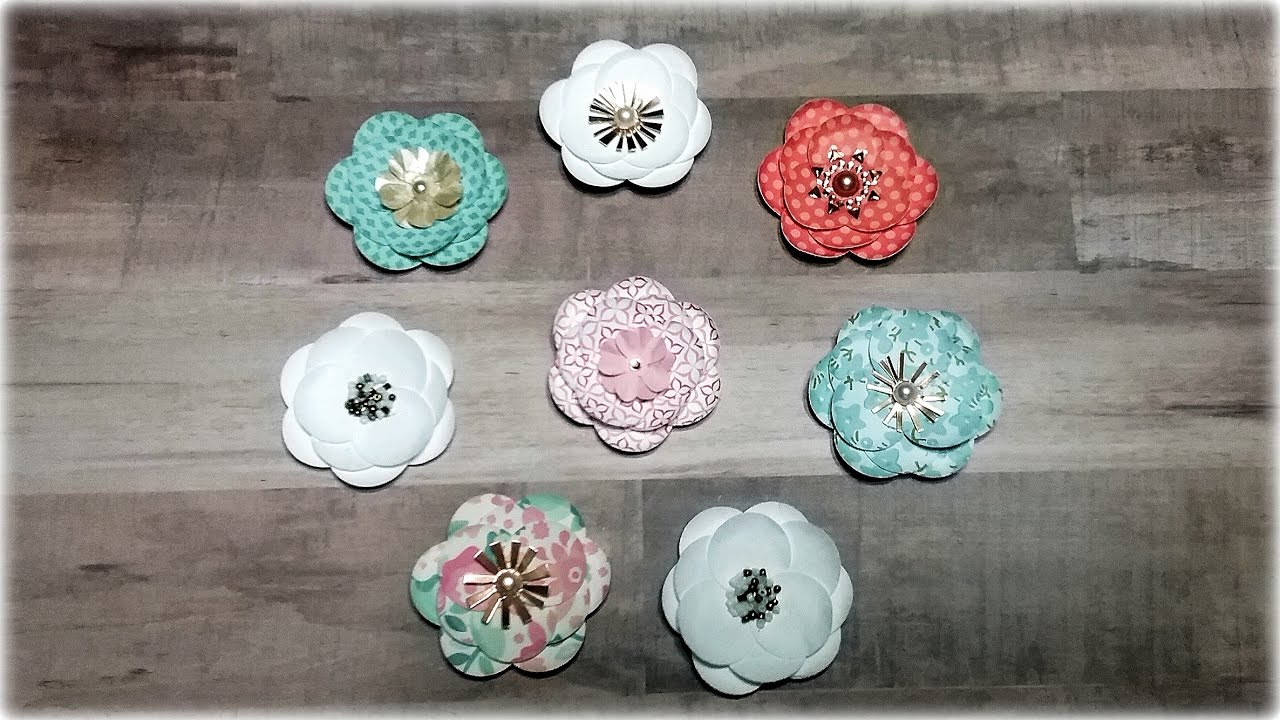 Easy flowers using circles
