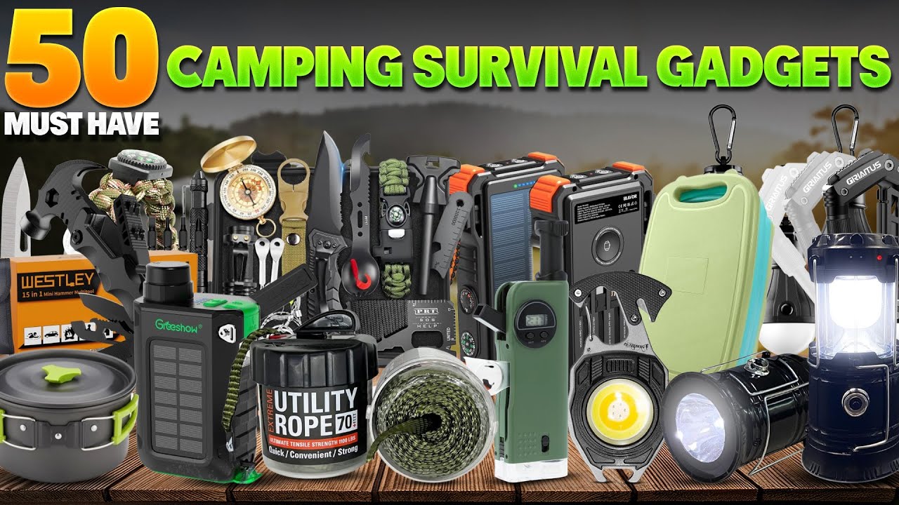 50 Must-Have Amazon Camping Survival Gadgets You Can Buy in 2026