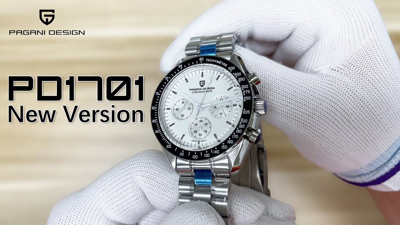 PAGANI DESIGN Men's Quartz Watches New Release PD1701 New Version