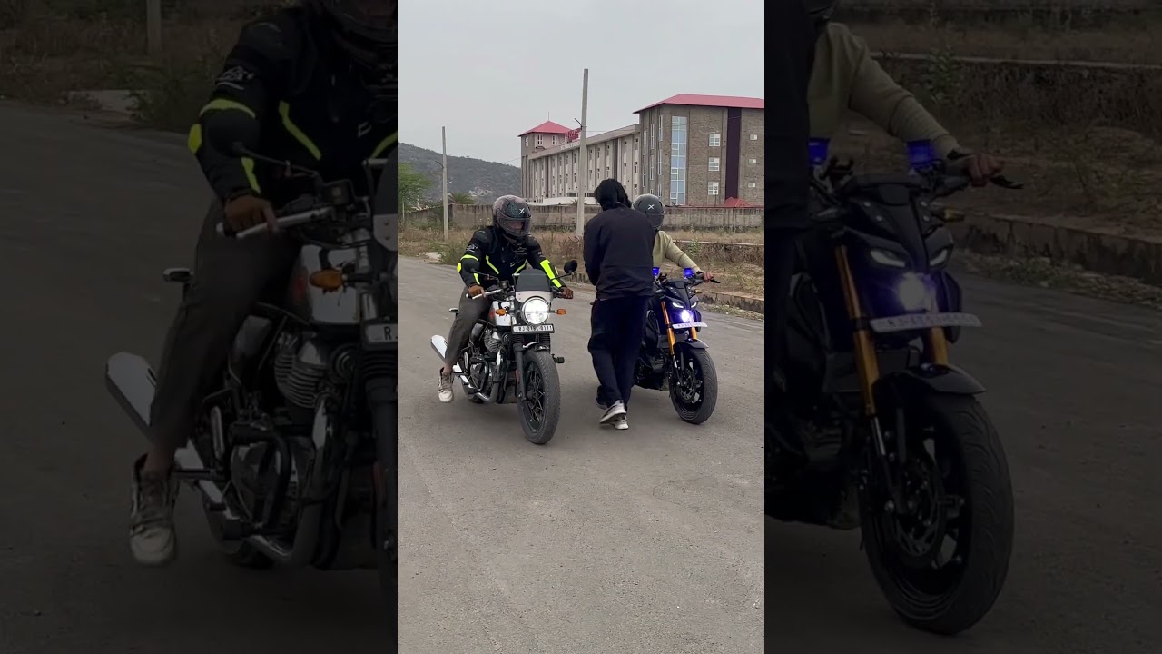 Yamaha MT15 VS GT-650 ❤️Shooting 👍 #mt15v2 #mt15 #rider #shorts #yamahabikes