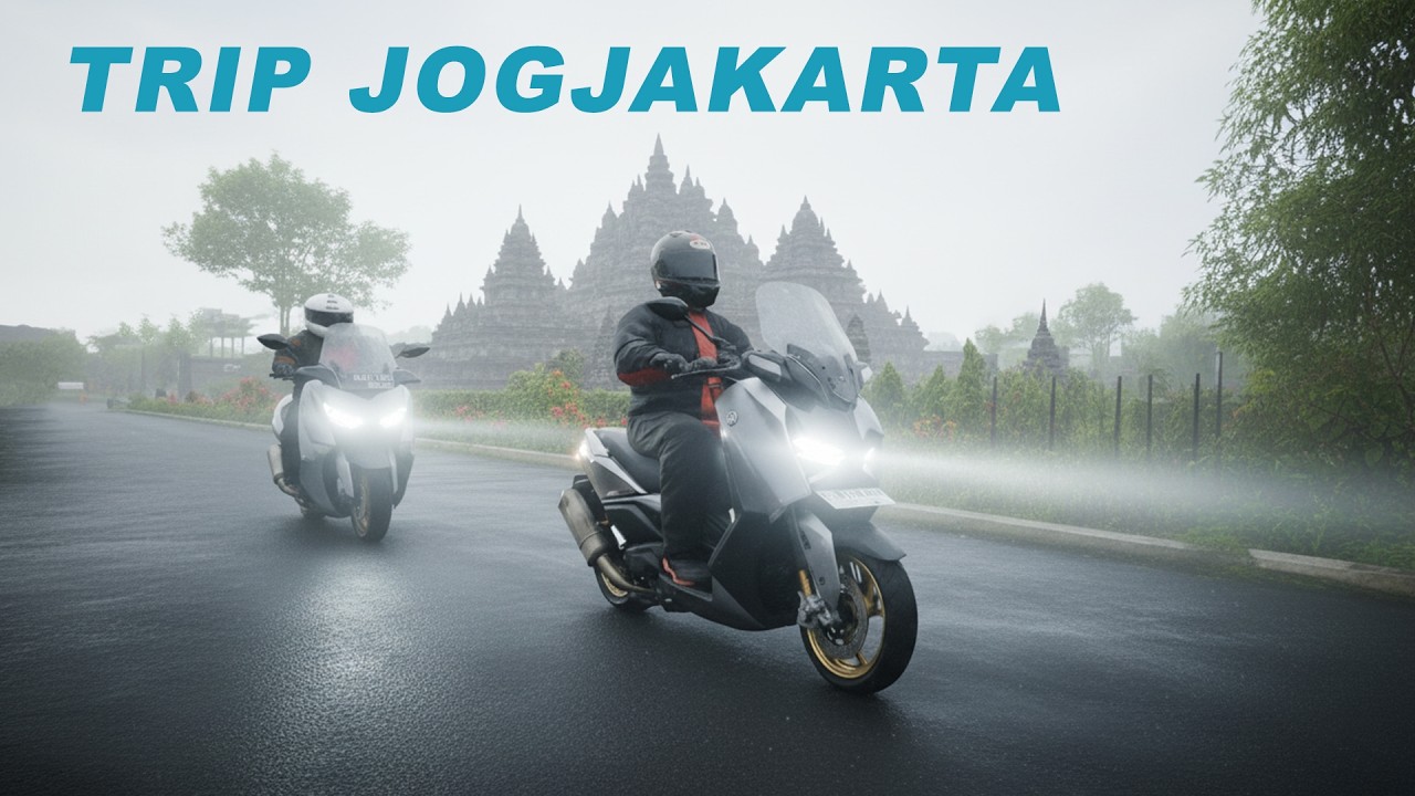 Touring ke Jogjakarta terlama, Sehari Ga Sampe