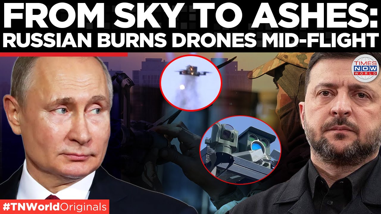 RUSSIA UNLEASHES LASER WARFARE: New Weapon Incinerates FPV Drones Instantly | Times Now World