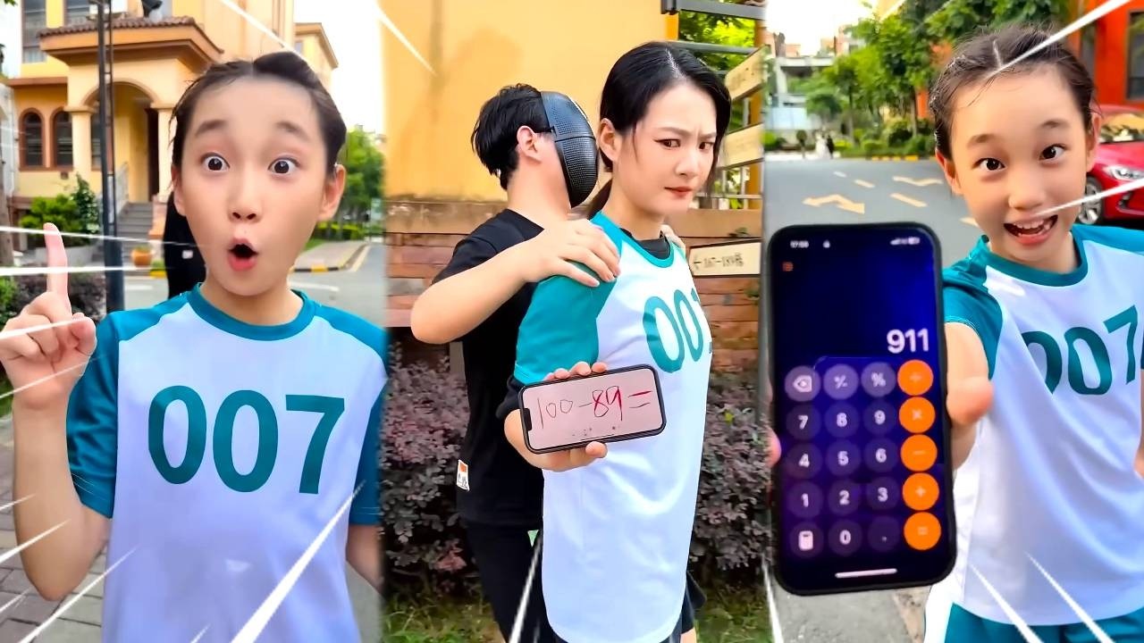 【斗罗大陆】大姐姐被绑架需要求救，舞桐却以为是数学题？#斗罗大陆 #唐三#小舞 #唐舞桐#印度#鱿鱼游戏