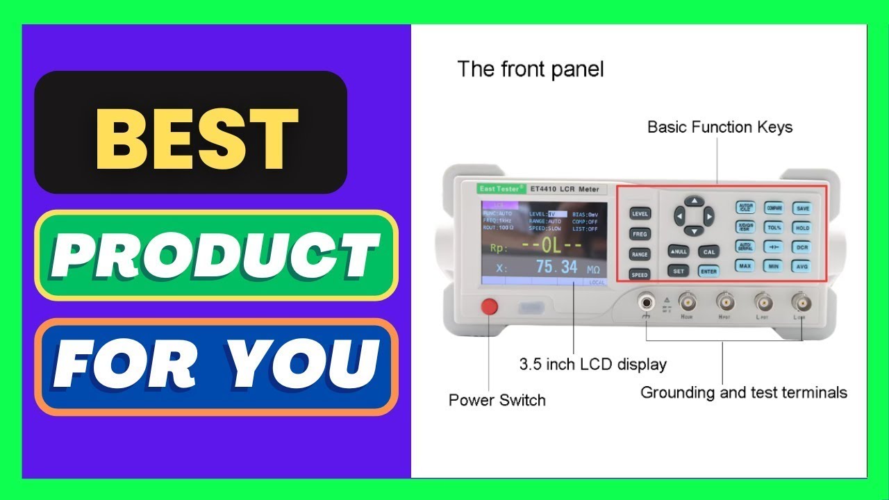 East Tester ET4410 Electric Bridge Digital LCR Meter on Aliexpress!139
