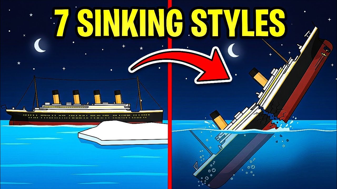 What If Titanic Sank in 7 Different Ways?