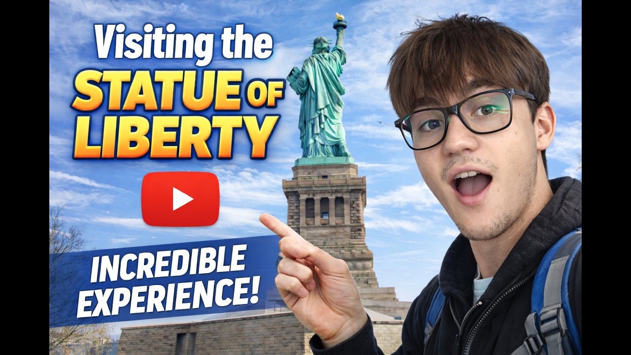 Subiendo a la corona de la Estatua de la Libertad 🇺🇸