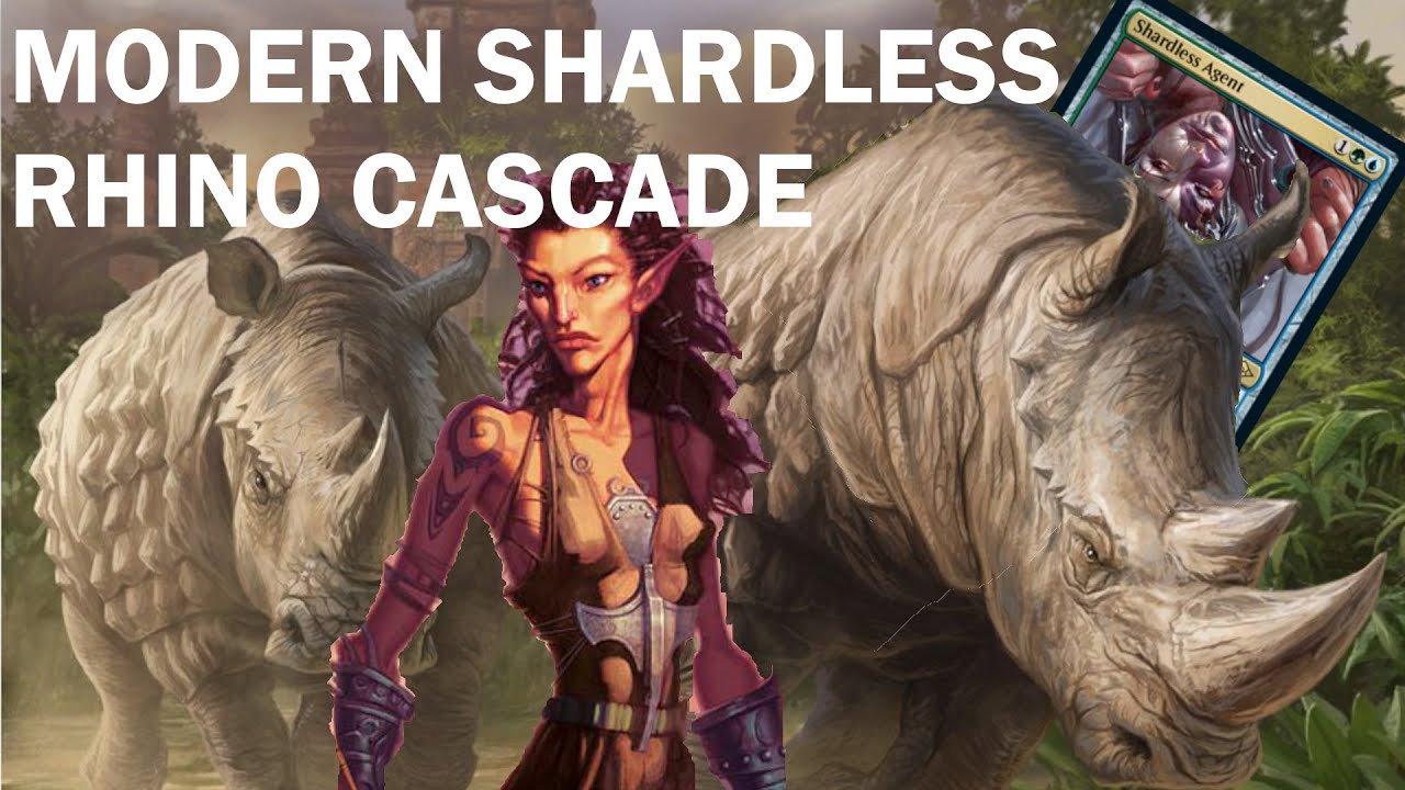 NON-STOP RHINOS! Modern Shardless Agent Crashing Footfalls Cascade, thanks Modern Horizons 2!