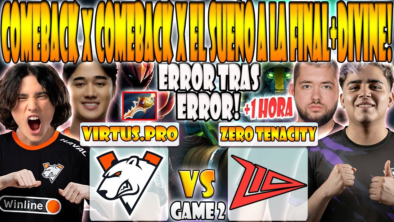 VIRTUS.PRO vs ZERO TENACITY BO3[GAME 2]TIMADO, ABED, FLY VS MOOZ, STOJKOV-DREAMLEAGUE SEASON 28: WEU
