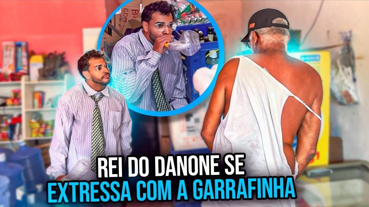 DIDINHO NOVAMENTE TIRA A PACIÊNCIA DO REI DO DANONE COM A GARRAFINHA | DIDINHO