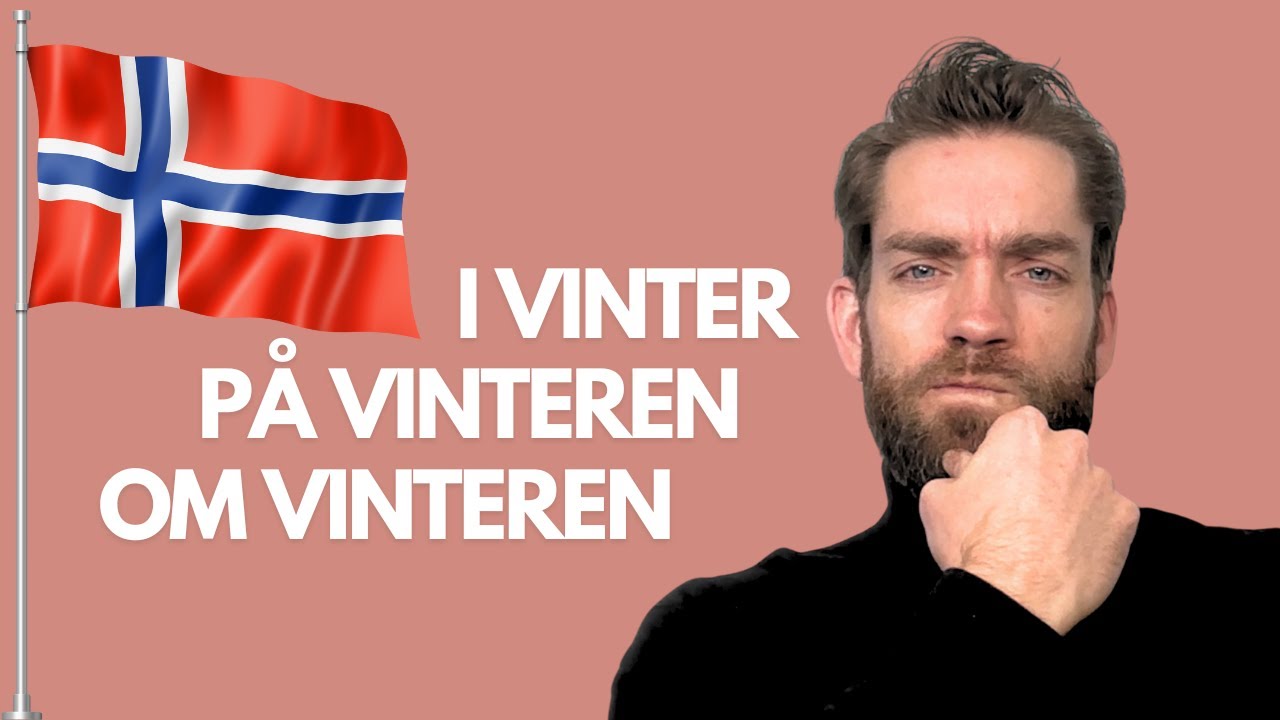 Preposisjoner om tid: i, på, om