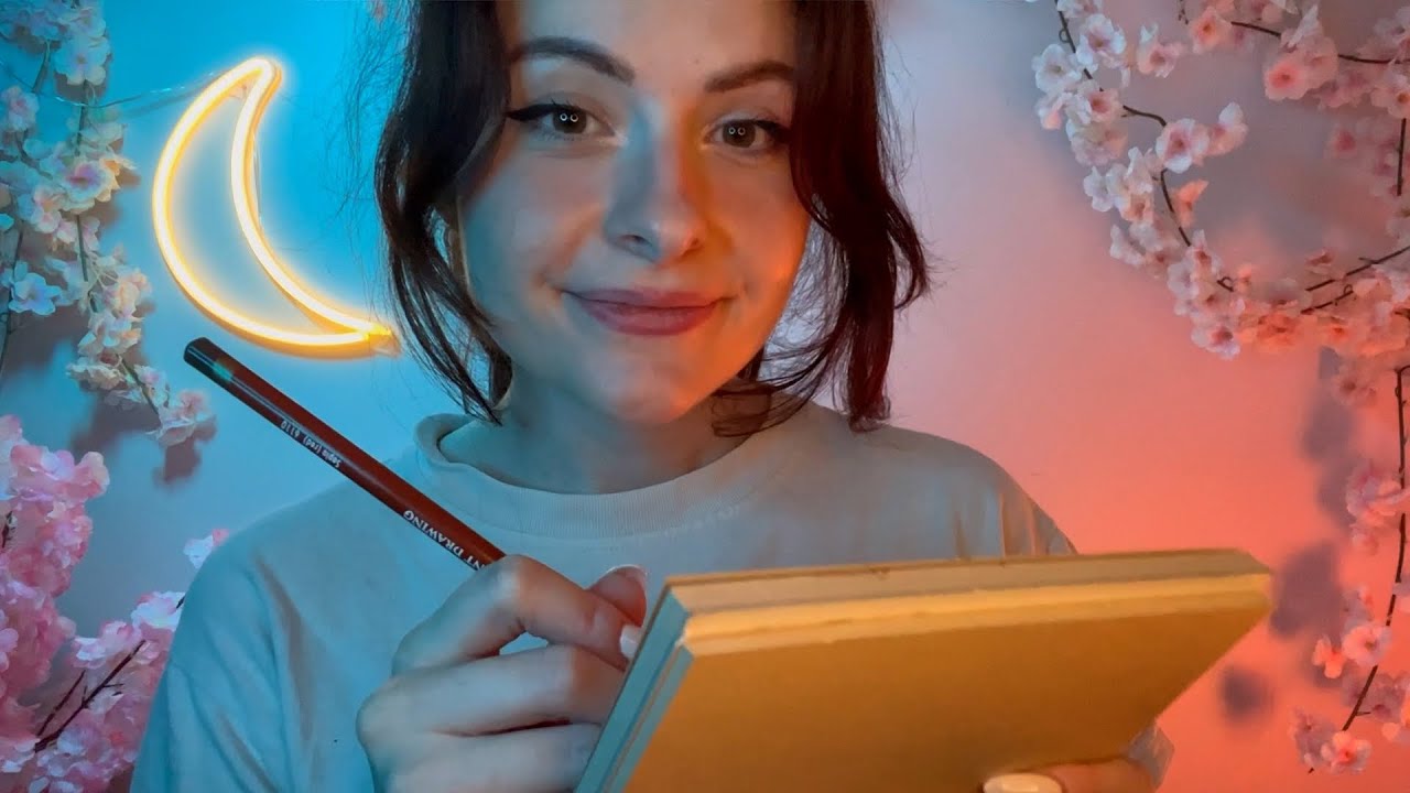 Je te dessine pendant que tu te relaxes | ASMR pour dormir